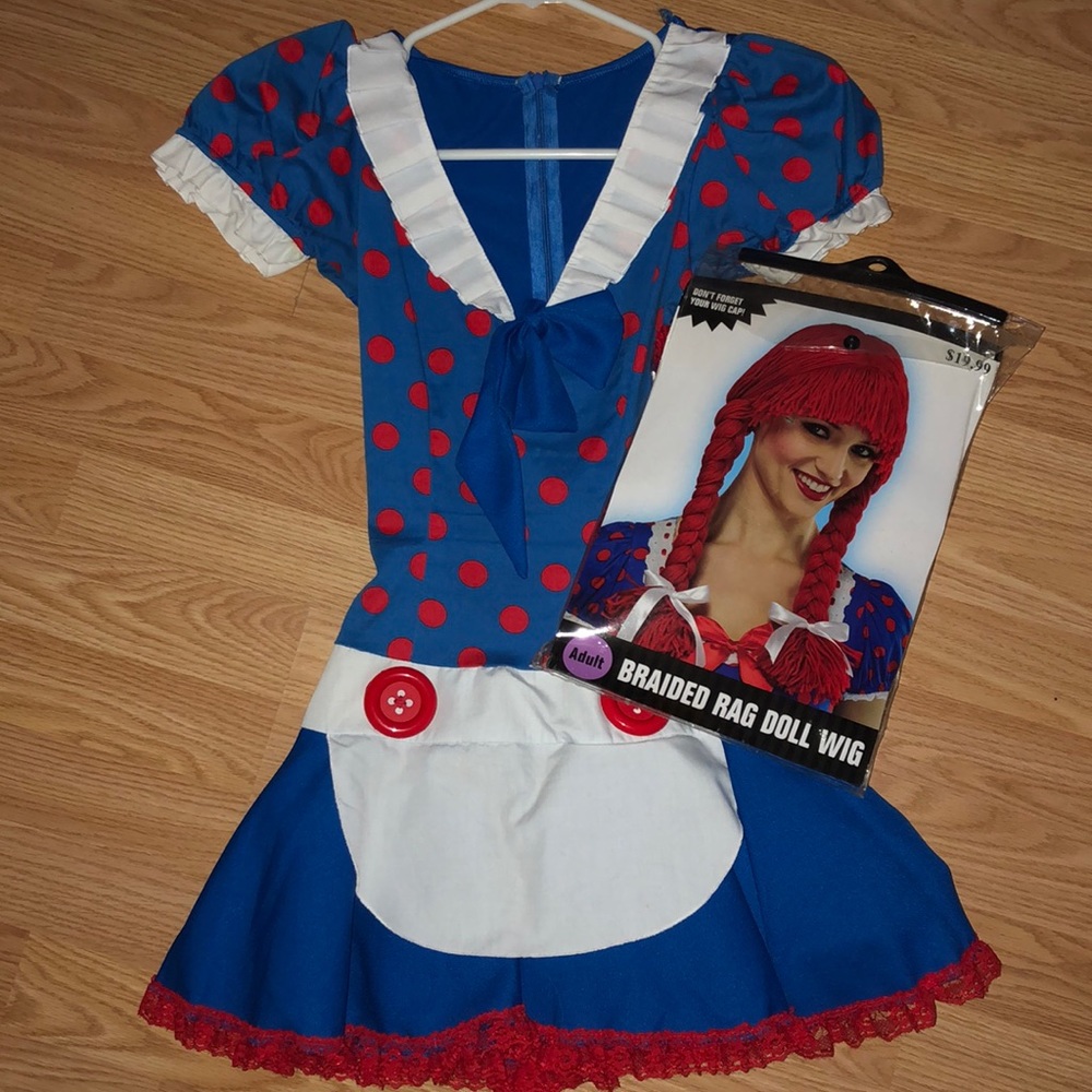 Rag doll Costume & Wig